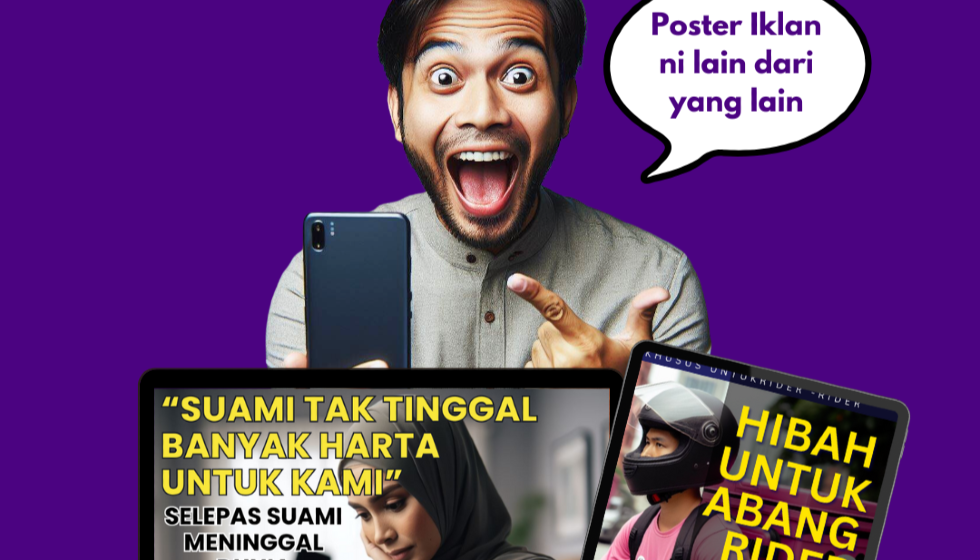 Template Poster Iklan Niche Takaful